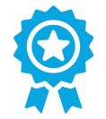 Medal prize icon - Unparalleled Quality